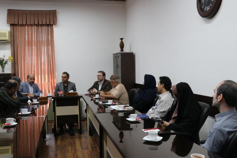 دیدار همکاران روابط عمومی با معاون پژوهش و فناوری دانشگاه مازندران